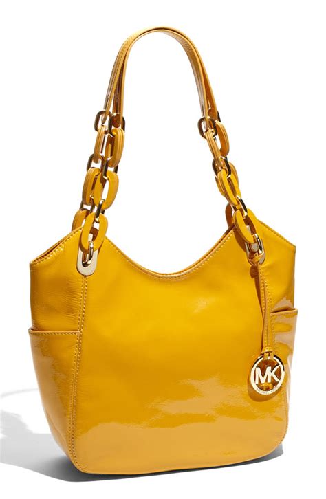 michael kors lilly medium tote leather